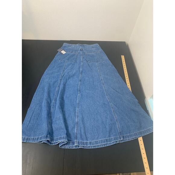 Universal Thread Womens denim maxi skirt size 8 - Picture 6 of 7